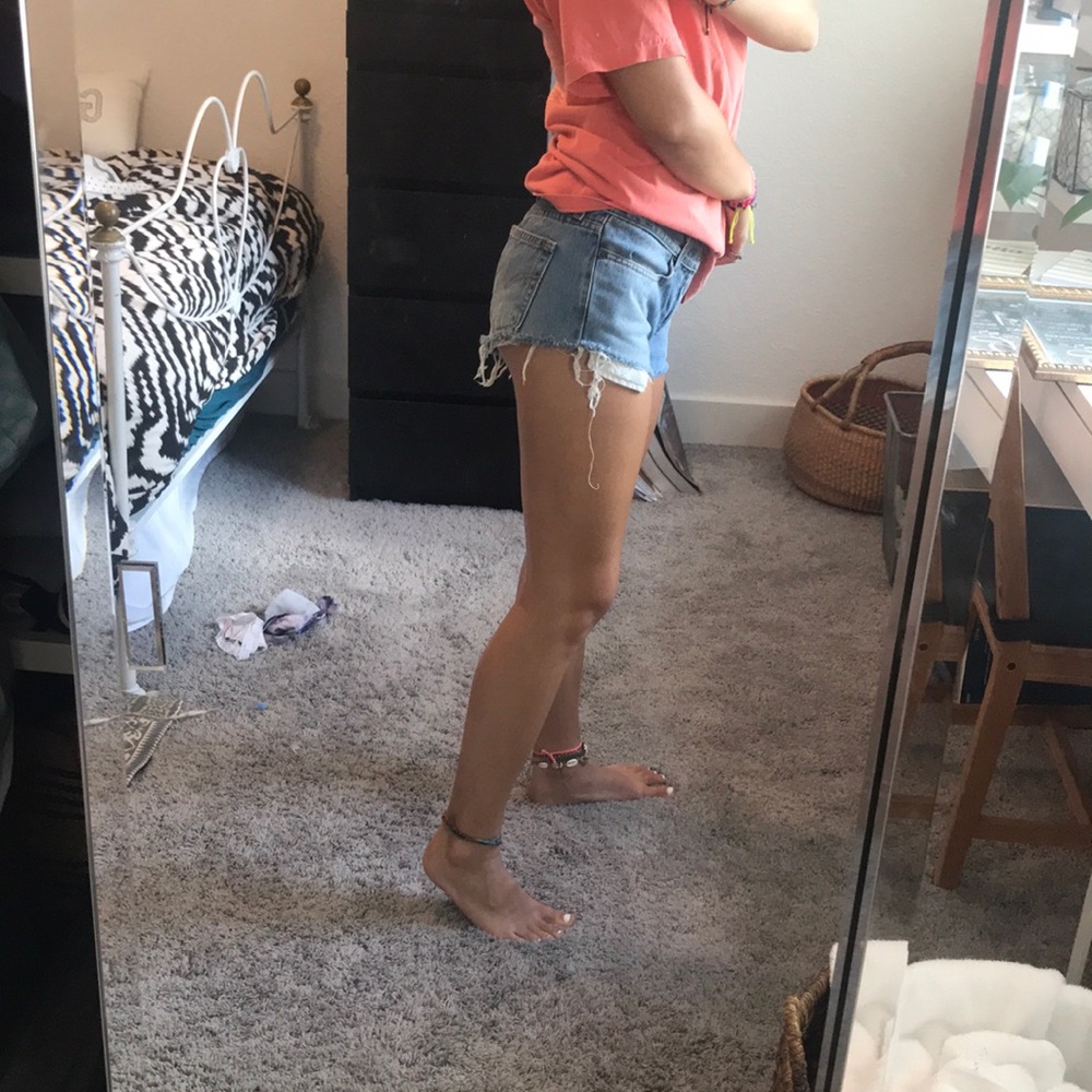Vintage denim Levi shorts
